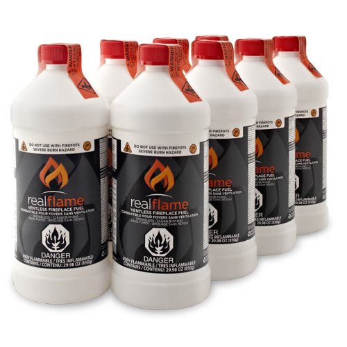 Real Flame 2264 Ventless Fireplace Fuel 8 Pack Real Flame